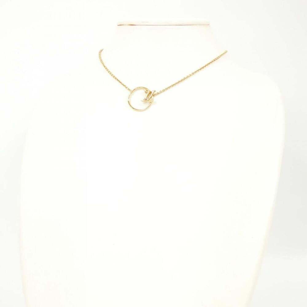 LOUIS VUITTON Gold Necklace - Picture 5 of 5
